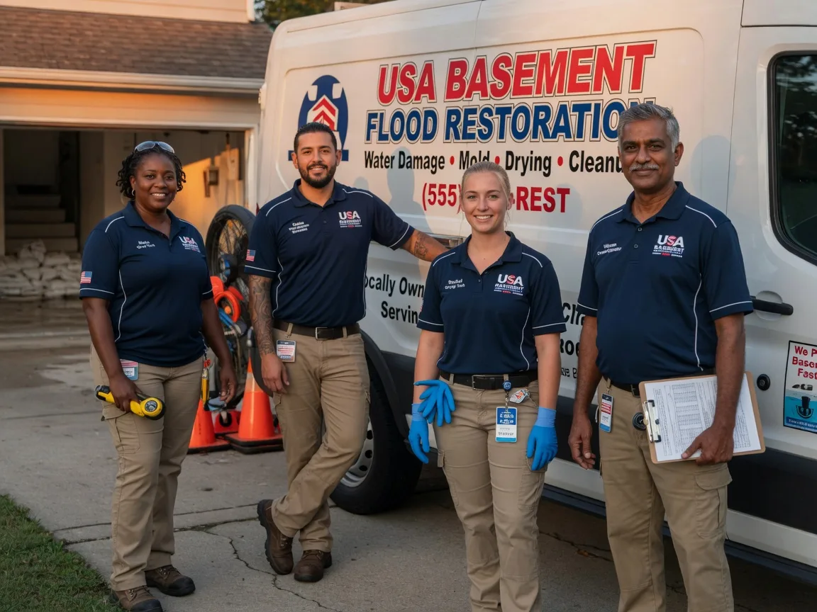 Basement Flood Cleanup company in Mccall Creek, MS